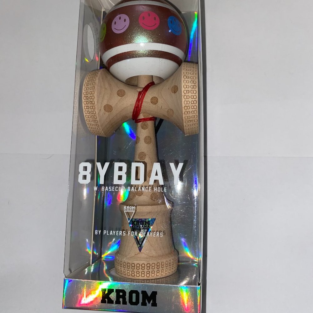 KENDAMA DK KROM 8 Y BDAY W. BALANCE HOLE   SLAYDAWG